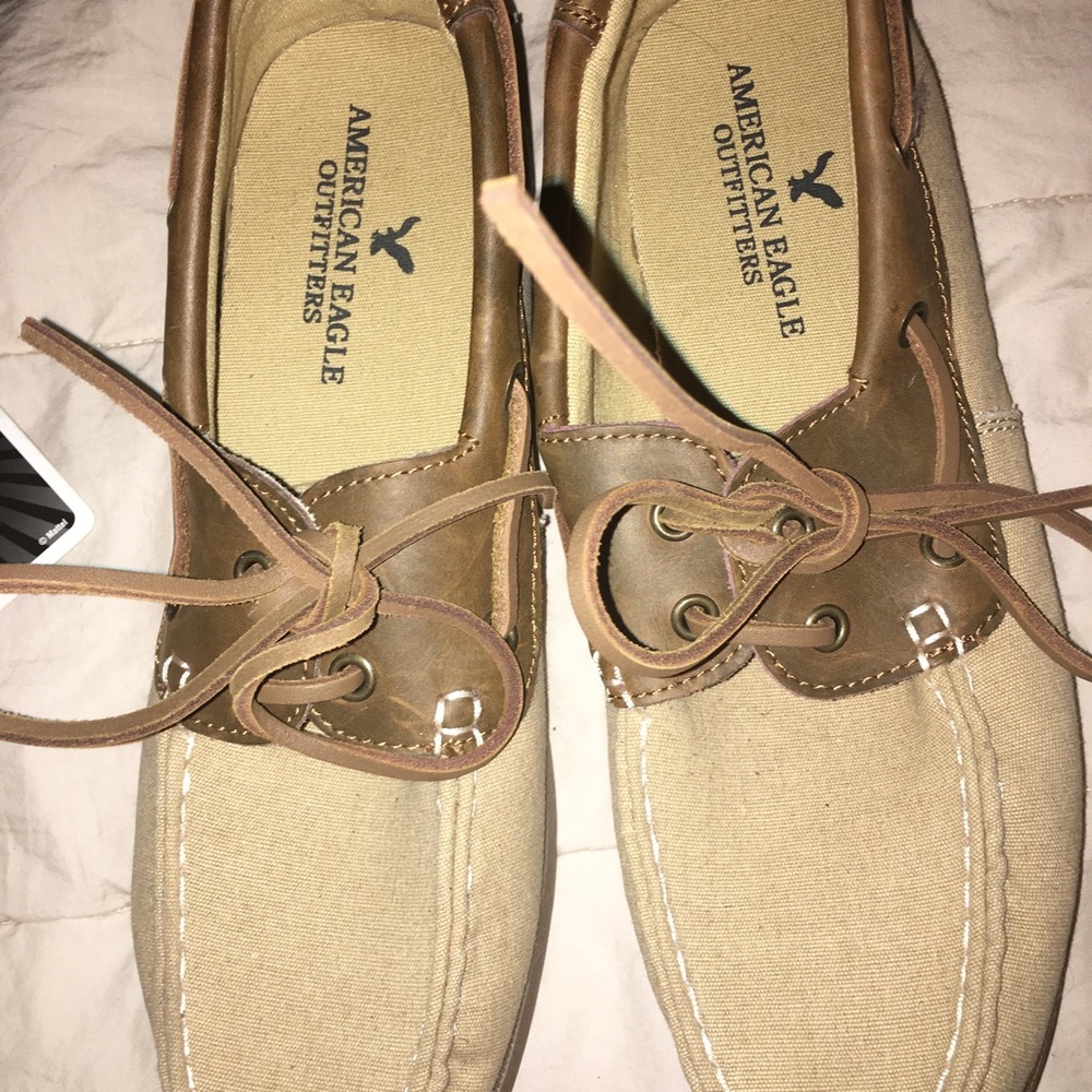 NWOT American Eagle Boat shoes size 8 men’s